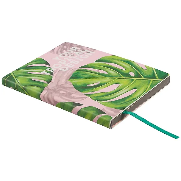 Ежедневник недатированный «Vision. Tropicaltrend» А6, 80 листов, кожзам, Greenwich Line 253050 — 2