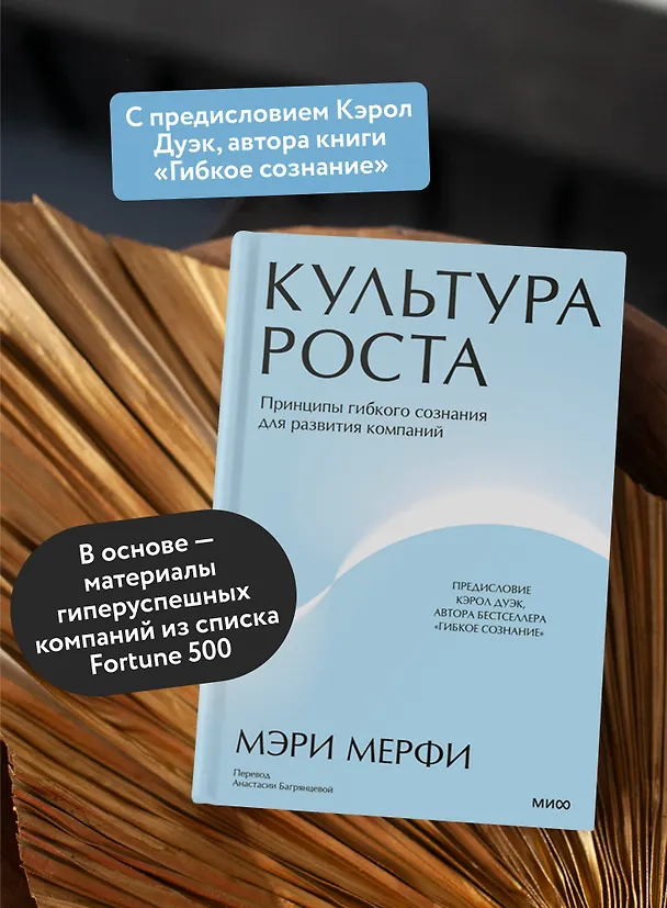 Книга Культура роста. Принципы гибкого сознания для развития компаний (Мэри Мерфи) — 6