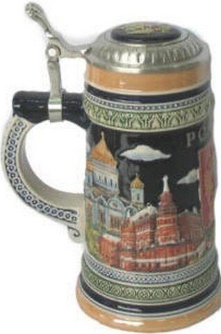 ЧГ:2360145 Кружка пивная Россия (650мл) (с крышкой) (22305) 2360145 — 1
