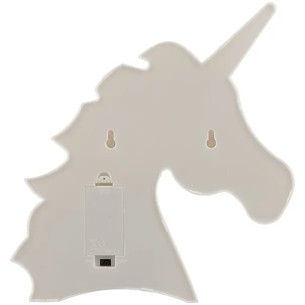 Светильник LED Единорог (глиттер) (пластик) (27×23) (12-07203-06329-5) 2728088 — 4