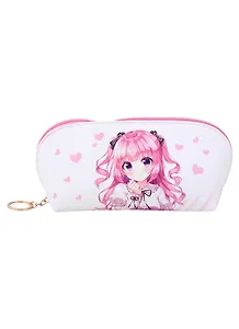 Косметичка Аниме Девушка с бантиком (Седзё) (цветная) (PU) (11х23) (ПВХ бокс) (12-07248-612)