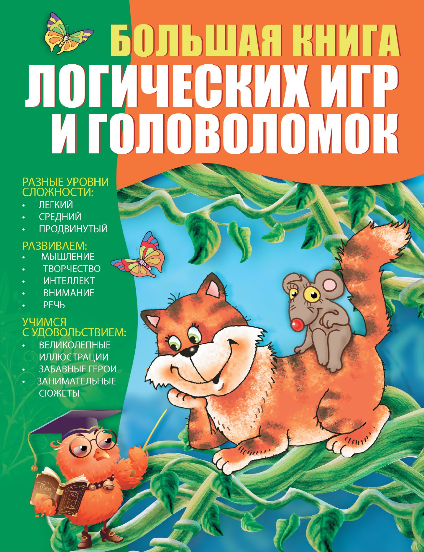 

Большая книга логических игр и головоломок