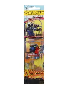 Магнитные закладки Cats in the City (Желтый дом) 3 шт