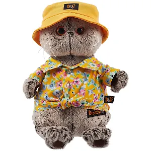 Игрушка мягкая Budi Basa, Басик в панаме (25 см) (Ks25-150)