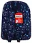 Рюкзак школьный "Сердечки на темно-синем фоне", 40*30*14 см — 242067 — 2