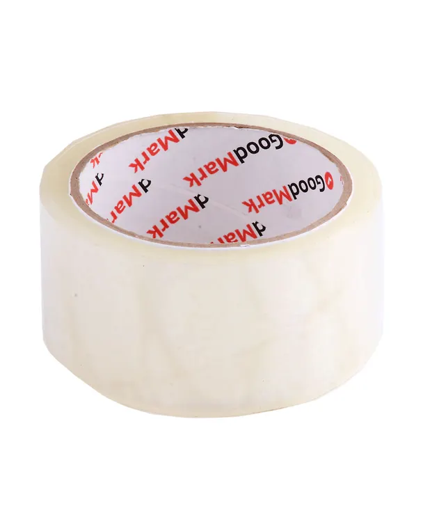 Лента клейкая упаковочная прозрачная, 48 мм х 60 м, GoodMark 3025103 — 1