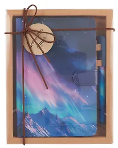 Набор канцелярский "Клод Моне. Лилии" книга для записей, ручка шариковая, инд.уп.