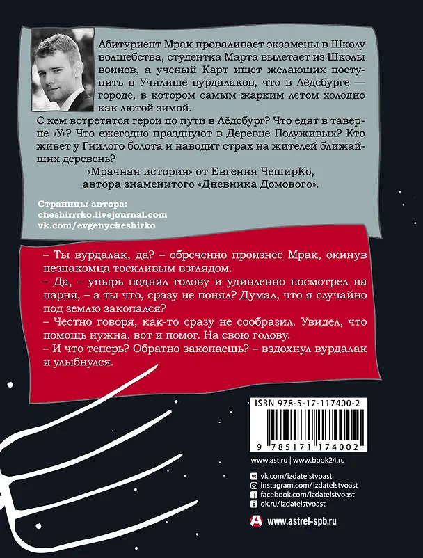 Книга Мрачная история (Евгений ЧеширКо) — 2