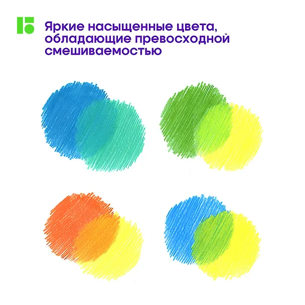 Карандаши цветные Berlingo, "SuperSoft. Жил-был кот", 24 цвета 2931925 — 6