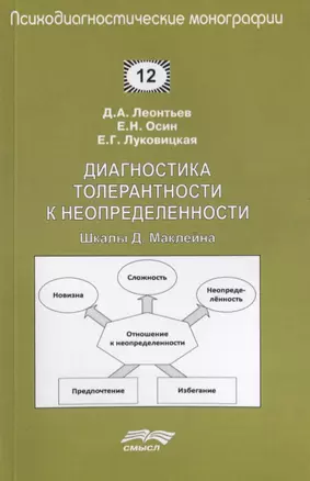 Диагностика толерантности к неопределенности. Шкалы Д. Маклейна — 2717391 — 1