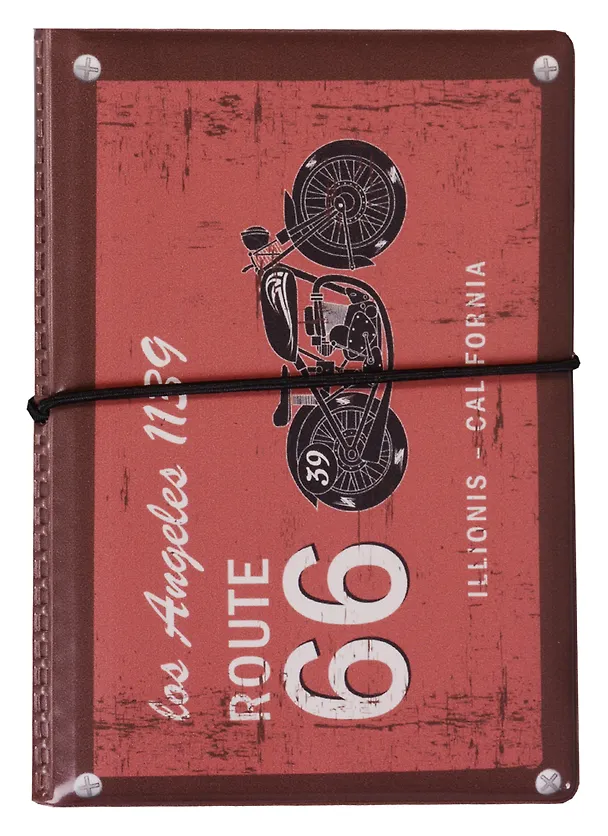 Автодокументы Номерной знак Route 66 (бордовый) 2509082 — 1