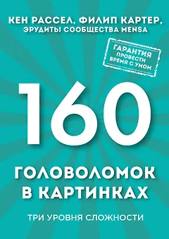 160 головоломок в картинках. Три уровня сложности