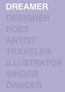 Ежедневник недат. А5 112л "Dreamer (лавандовый)"