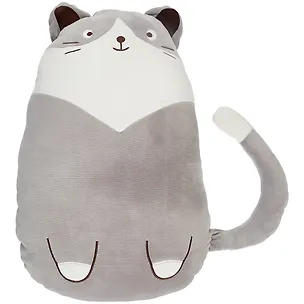 Мягкая игрушка Котик серый сидит (текстиль) (48см) (12-35011-80274675) 2767314