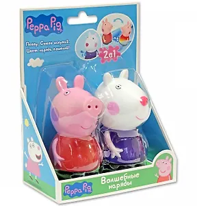 Игрушка, ТМ Peppa Pig, Набор Волшебные наряды пластизоль
