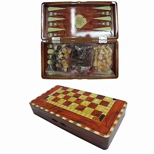 Набор настольных игр (нарды, шахматы, шашки), 20х40 см (587188) 2393944