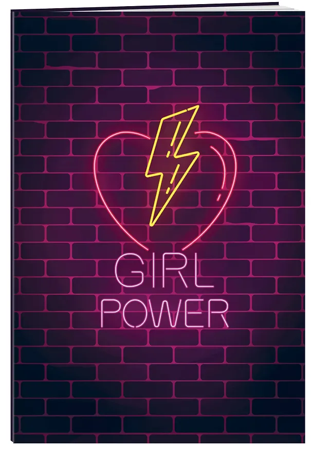 Girl Power. Тетрадь общая (А5, 48 л., накидки, клетка-стандарт) 2787518 — 2