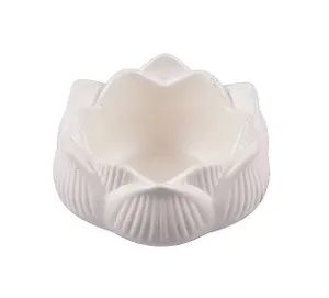 Подсвечник Цветок Лотос (гипс) (8х8х4) (7696458)