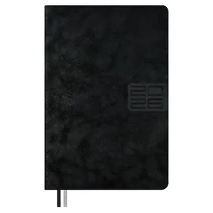 Ежедневник датированный 2026 год, А5, 176 листов, "Тиволи глосс", черный