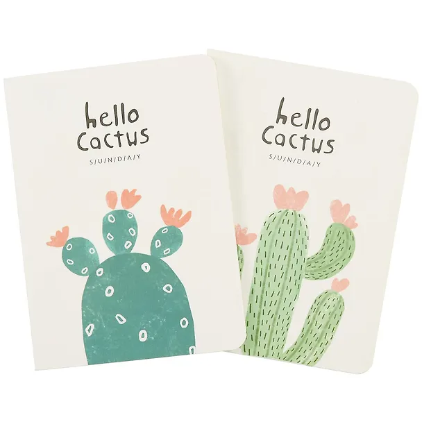 Записная книжка «Hello cactus» А6, 24 листа в клетку, сшивка, Languo, в ассортименте 246140 — 4