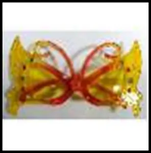 Карнавальные очки "Бабочка" из пластика, арт. 25015/10 (17*10*14 см)