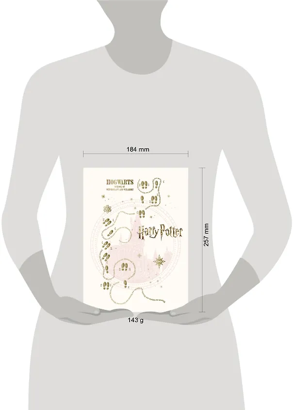 Harry Potter. Блокнот (B5, 32 л., прошитый цветными нитками, тиснение фольгой) 2909718 — 3
