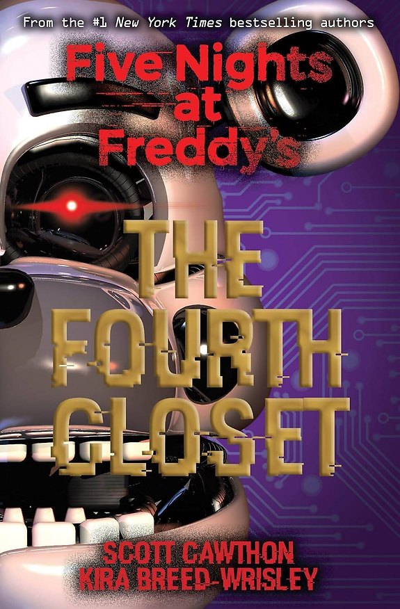 Книга Five Nights at Freddy's The Fourth Closet Пять ночей у Фредди Четвертый шкаф / Книги на английском языке () — 1