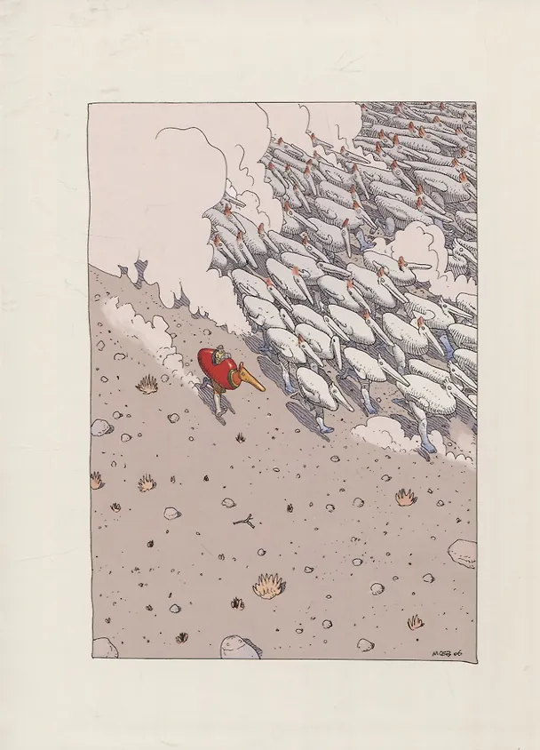 Книга Inside Moebius Part 3 (Jean Giraud) — 2