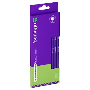 Карандаши ч/гр 10шт "Sketch Pencil" 3H-3B, к/к, подвес, Berlingo