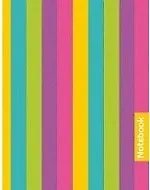 Записная книжка, Феникс+, А6 (117*151) 96стр "Яркие полоски" голографическая пленка