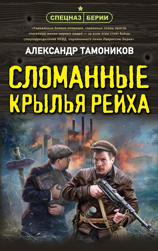 Книга Сломанные крылья рейха (Александр Тамоников) — 1