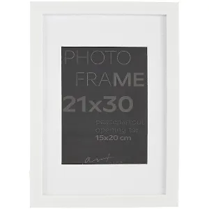Фоторамка «Gloria white», белая, 21 х 30 см