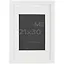 Фоторамка «Gloria white», белая, 21 х 30 см — 253323 — 1