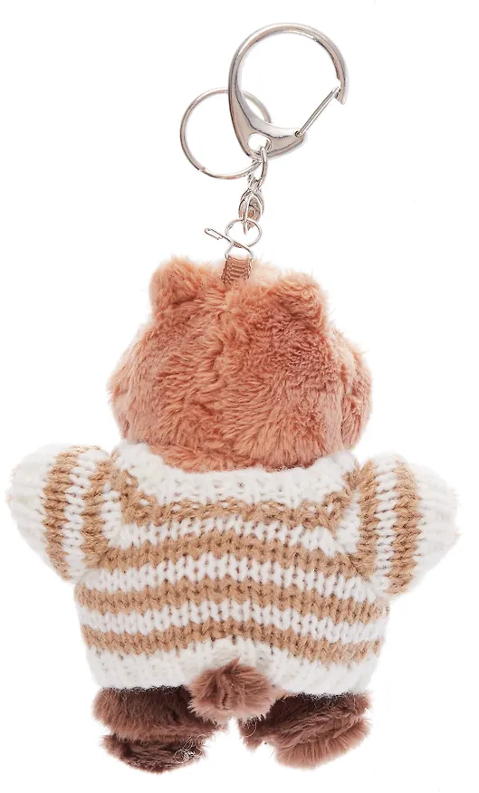 Брелок Сурок в свитере коричневый (текстиль) (12см) (12-21082025-F46) 3124754 — 3