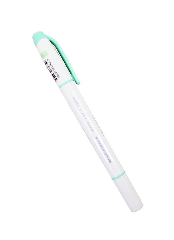 Текстовыделитель «Mildtone Pastel» мятный, двухсторонний, Hatber 257066 — 1