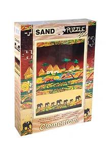 Паззл Clementoni HQ 500эл "Слоны" (песок) 30350