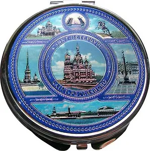 Зеркальце "Спас-на-Крови"(d=7см)