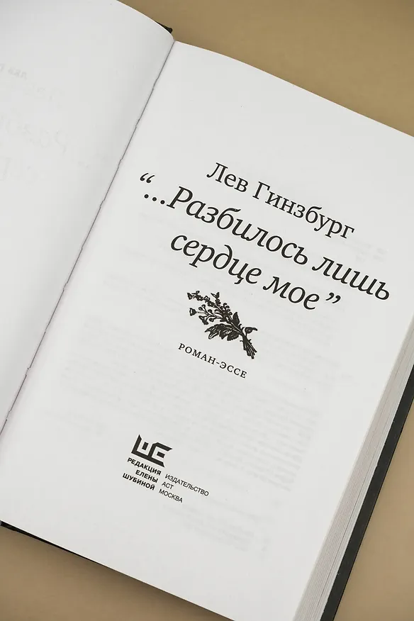 Книга Разбилось лишь сердце мое... (Лев Гинзбург) — 10
