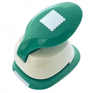 Fancy Creative Панч креативный одинарный d=25мм Квадрат блистер с европодвесом 336107