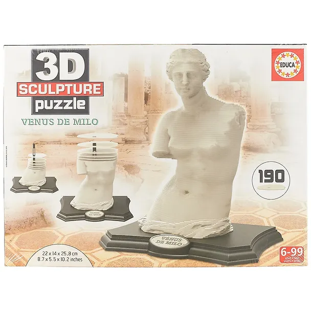 Паззл 3D скульптурный Educa 190эл. 22*14*25,8смВенера 2545793 — 2