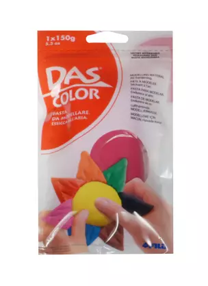 Паста для моделирования DAS Color 150г пурпурная, самозатверд., Fila — 237701 — 1