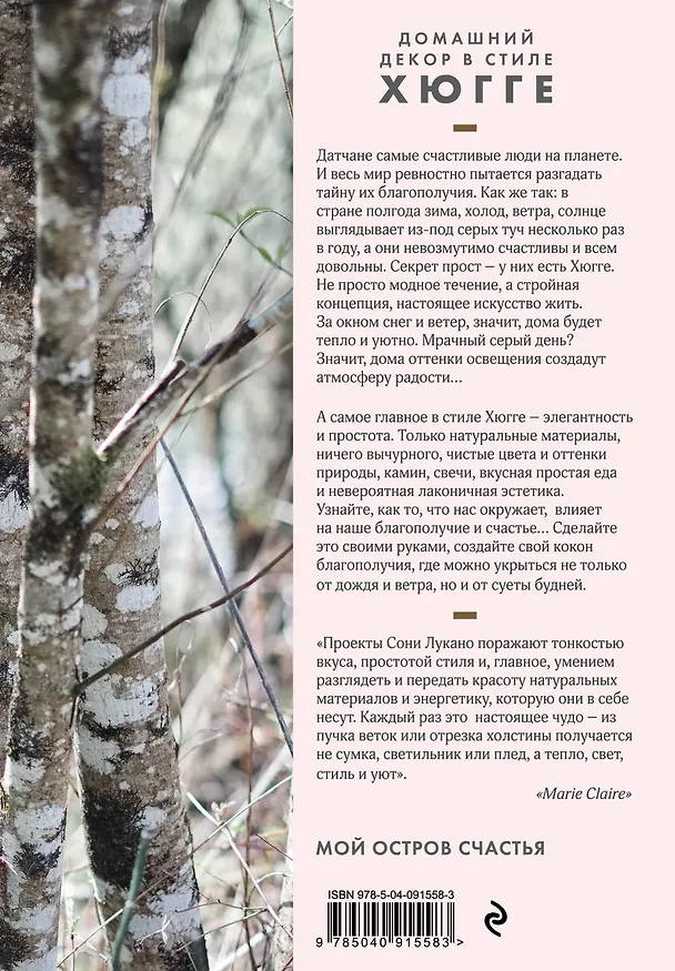 Книга Домашний декор в стиле Хюгге. Простые craft-проекты для создания островка счастья (Соня Лукано) — 2