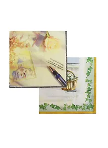 Набор салфеток для декупажа Цветы 7.3 (AY-1362/AY-2011) (упаковка)