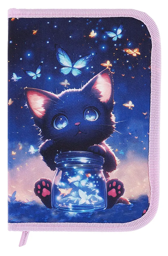 Пенал 1 отделение "Night catcher" с наполнением, 21*14 см, 24 предмета 3106015 — 5