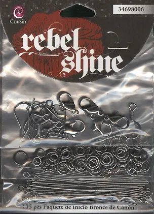 Набор фурнитуры для бижутерии (34698006) (135 шт.) (упаковка) 2368169