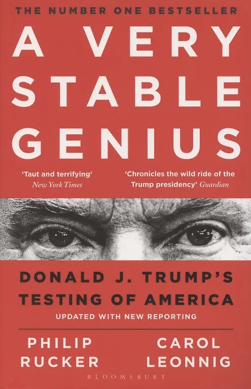 ΠΠ½ΠΈΠ³Π° A Very Stable Genius. Donald J. Trump's Testing of America () β 1