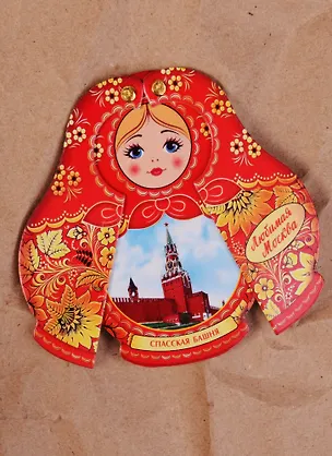 ГС Магнит раздвижной матрешка Москва (1885705) 2592552