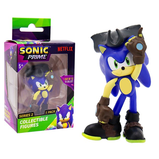 Sonic Prime фигурка Соник-пират (SON2212C) 3109554 — 1