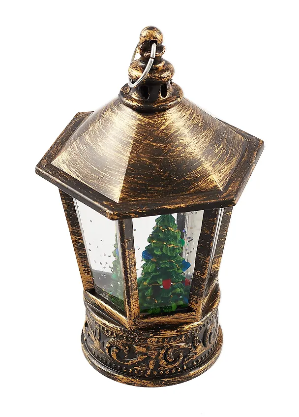 Новогодний LED Фонарь с эффектом снегопада (14х7) (12-07233-N42) 3047291 — 2