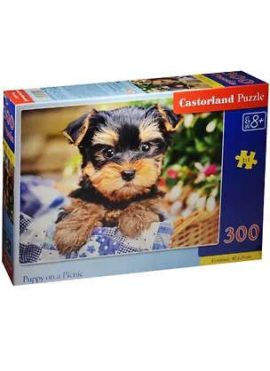 Пазл Castorland Щенок на пикнике 300эл 40*29см В-030187 2563165